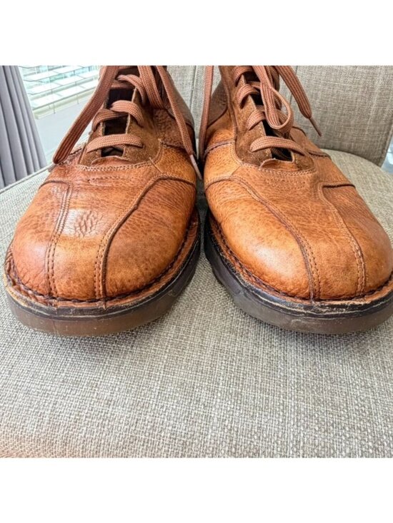 Dr. Martens Vintage Brown Leather Platform Shoes Men’s Size 12 main image 12